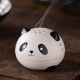 国潮风陶瓷可爱熊猫盘香炉家用室内轻奢茶桌熏香炉香盒香薰炉摆件