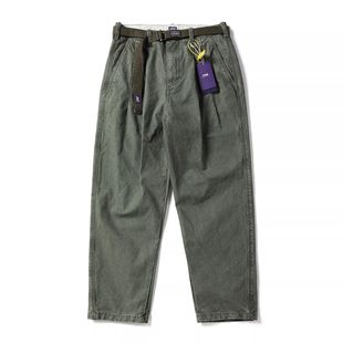 子男V509 休闲裤 25AW秋冬新加厚重磅370g红绳竹节棉宽松微锥工装 裤