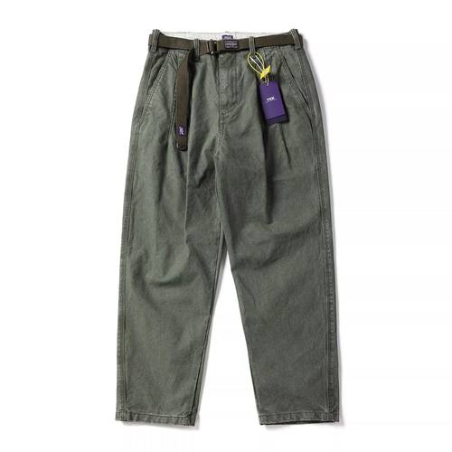 25AW秋冬新加厚重磅370g红绳竹节棉宽松微锥工装裤休闲裤子男V509