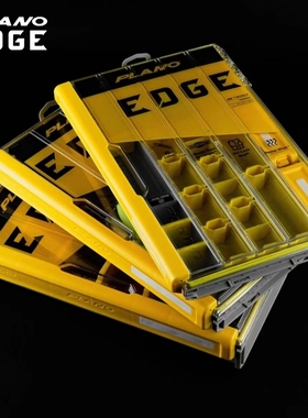 美国PLANO EGDE 3700密封防水防锈jig复合亮片铅笔米诺路亚收纳盒