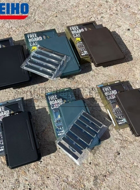 日本MEIHO明邦1010A 3010A新款双层路亚盒亮片盒铅头钩曲柄钩盒