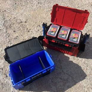 明邦插杆架水杯架 7070钓箱路亚箱套装 日本明邦MEIHO原装 进口VS