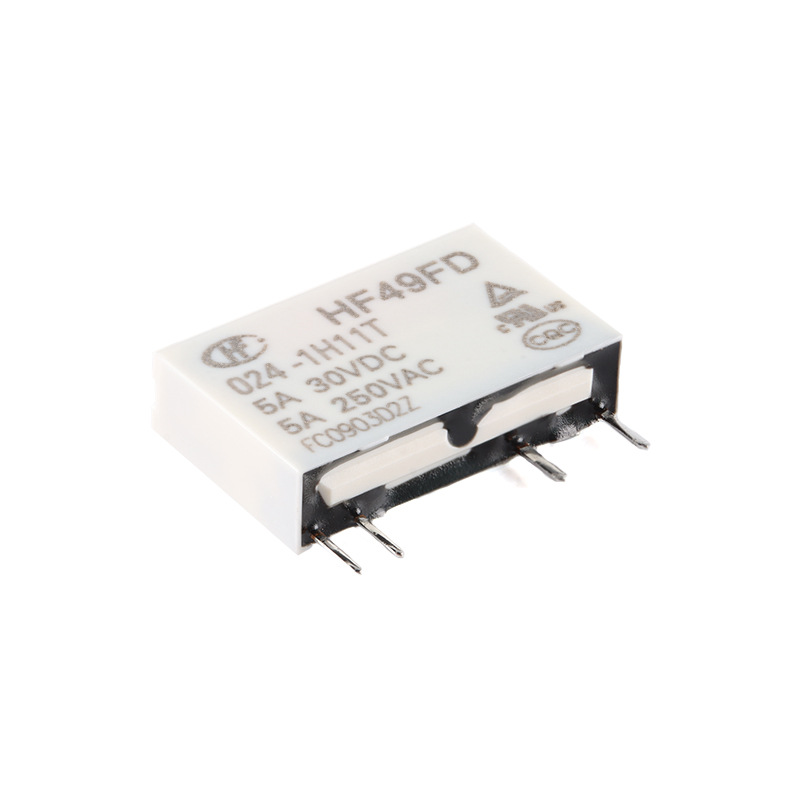 全新 继电器 HF49FD-005/012/024-1H11T 4脚 一组常开小型中功率