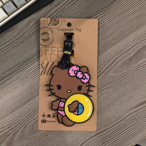 凯蒂猫行李牌卡通可爱箱包挂饰