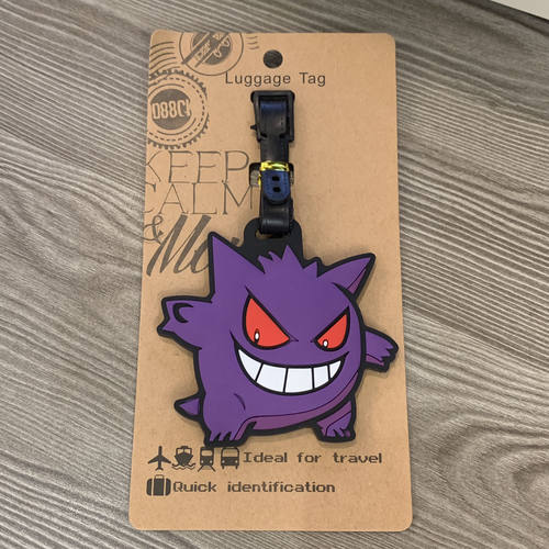 宠物小精灵行李牌登机牌旅行挂牌