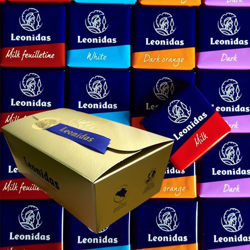 leonidas巧克力片喜糖