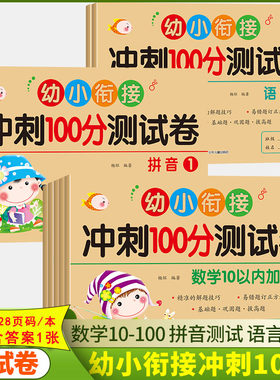 幼小衔接一日一练冲刺100分测试