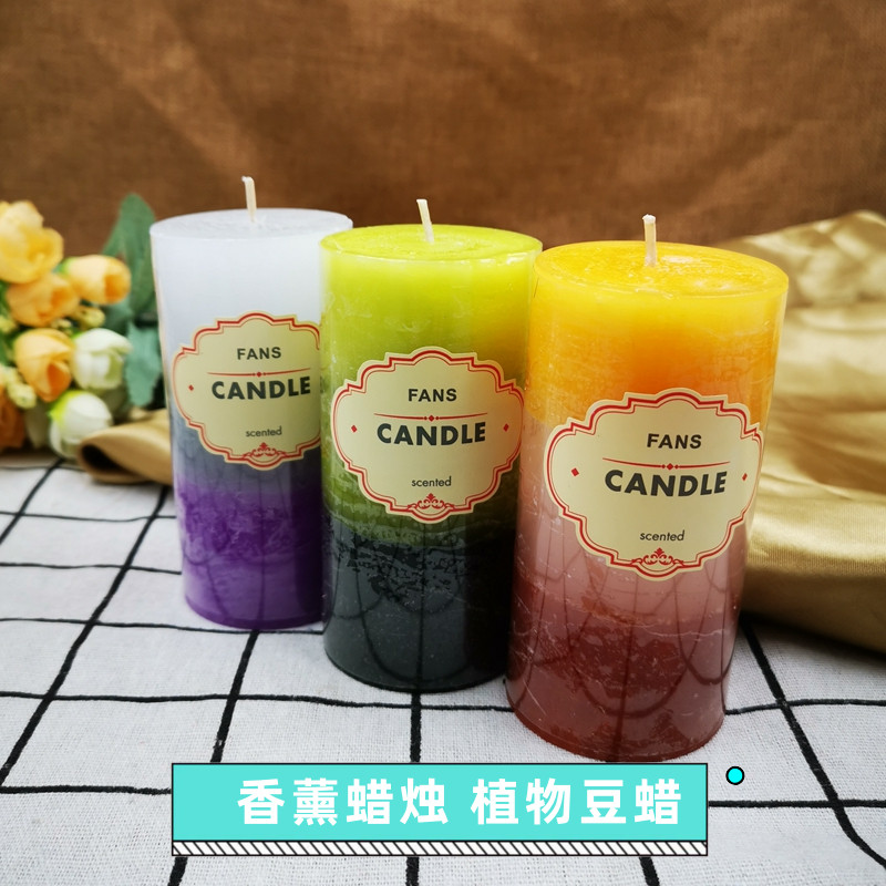 精油香薰蜡烛香氛 欧式吸烟除异味除湿小众香味室内餐厅家用蜡烛