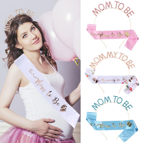 准妈妈派对发箍肩带MOMTOBE