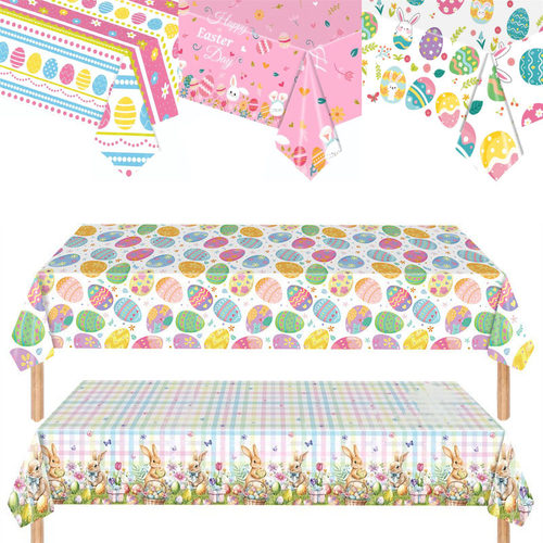 复活节兔子彩蛋一次性防水桌布