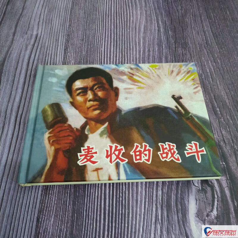 纪念抗战胜利70周年连环画丛书之麦收的战斗 50开小精