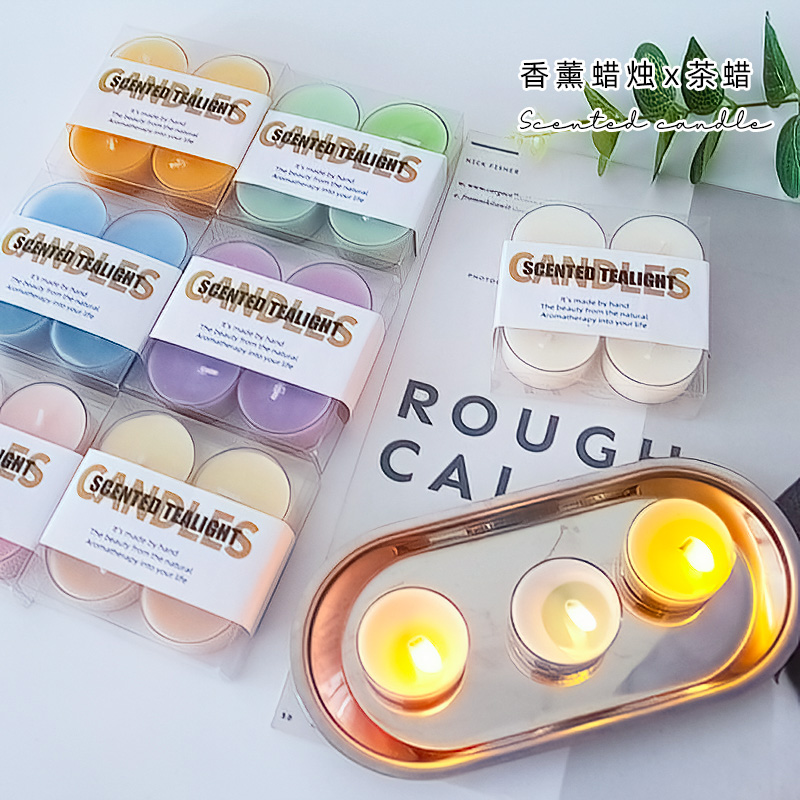 浪漫情调家用伴手礼室内小茶蜡