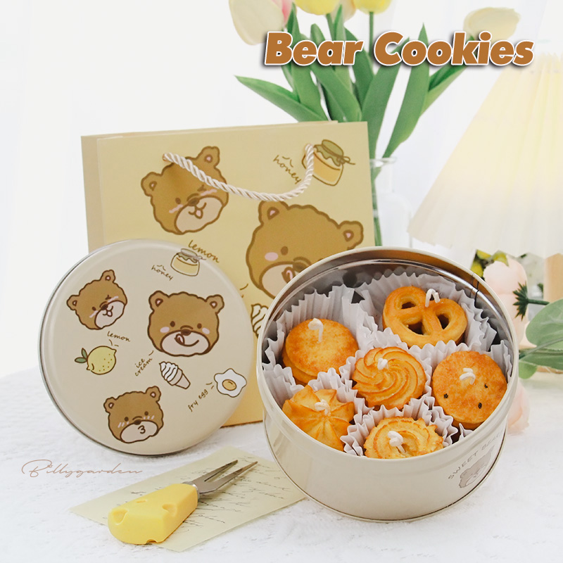 曲奇可爱饼干香薰蜡烛礼物