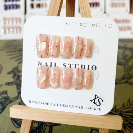 中方XS码5-1纯手工穿戴甲孤品现货一物一拍两副包邮不含佩戴工具