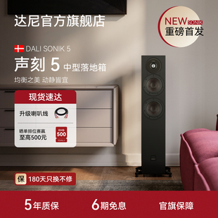 声刻5HIFI发烧无源落地音箱三分频音响家庭影院 DALI达尼SONIK