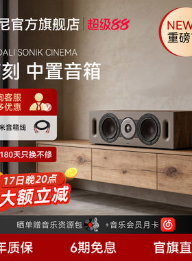 达尼声刻木质HIFI中置音箱