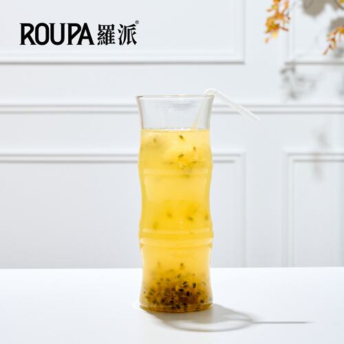 600毫升竹节杯果汁啤酒杯