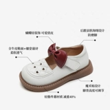 Наряд маленькой принцессы, весенняя детская обувь для кожаной обуви, из натуральной кожи, мягкая подошва