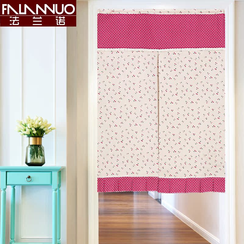 法兰诺 卡通布艺帘子帘布门帘 fln-ml-mm