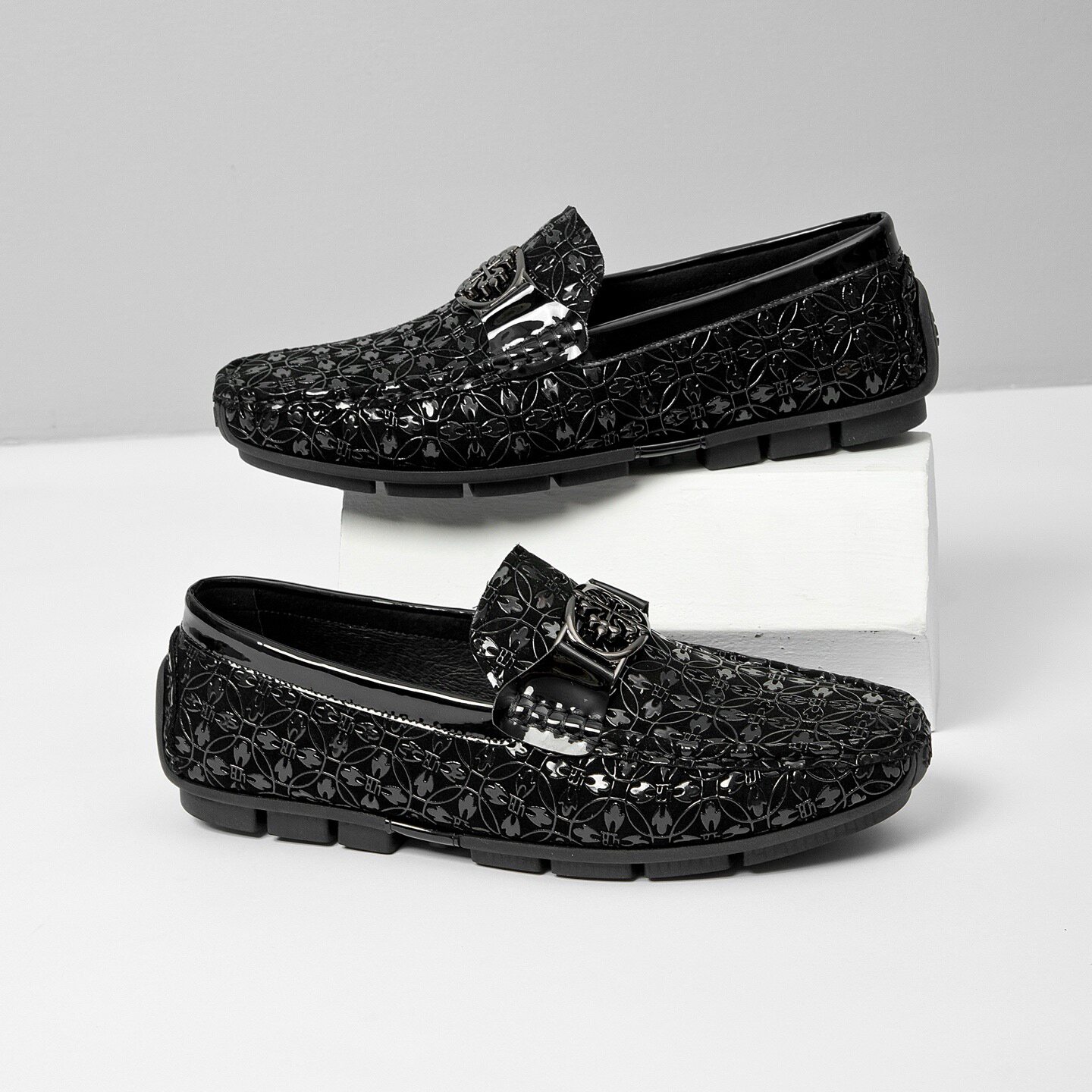 2026新款豆豆鞋男软底舒适一脚蹬懒人男鞋时尚百搭潮流休闲皮鞋