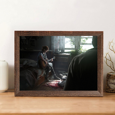 最后生还者2游戏相框挂画装饰画免打孔桌面摆件摆台定制礼物周边