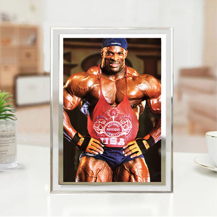 罗尼库尔曼水晶相框奥赛健美祖师爷桌面摆件装饰海报礼物摆台周边