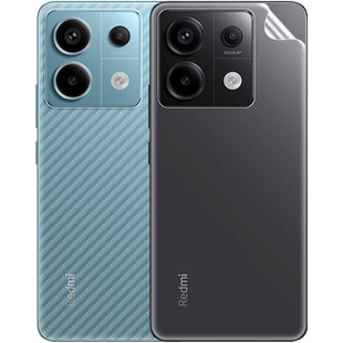 适用红米Note13Pro十后膜note13pro+背膜小米redminote手机redmi后盖磨砂水凝全包nont镜头膜not后壳noto钢化