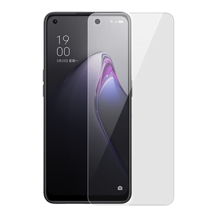 适用OPPOReno8钢化膜reno8pro十手机膜oppo+opooreno85g新款poopreno全屏opp0pp0ppo0pporeno黑边ooporeno5g
