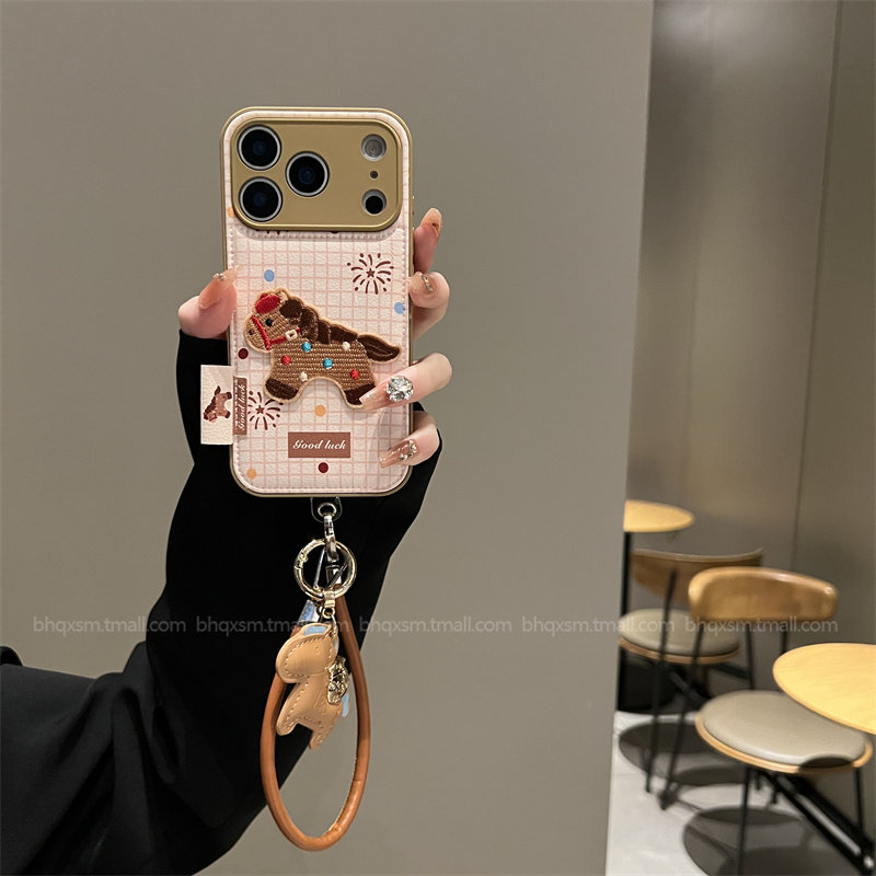 适用于苹果17promax手绳手机壳