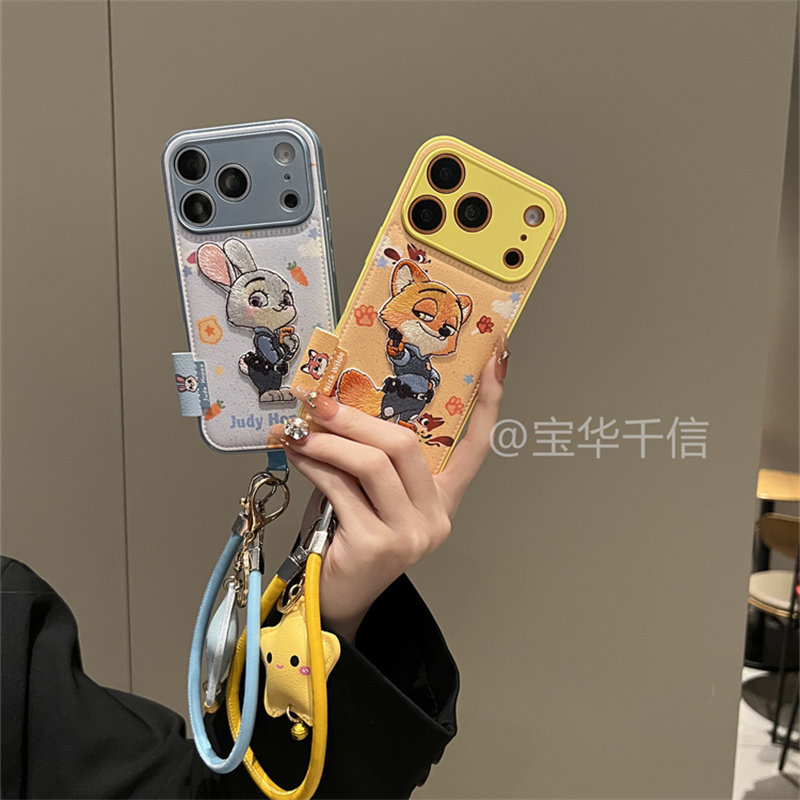 新款蓝底刺绣兔子适用于苹果17promax手机壳iPhone16promax高级感15pro韩系14promax带挂绳17pro卡通13防摔女,3C数码配件,手机保护套/壳,淘宝优惠券,粉丝福利购,淘宝优惠卷