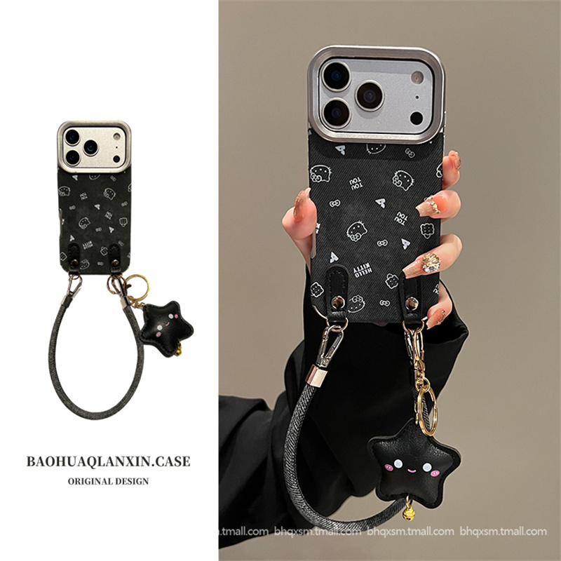 适用于苹果17promax手绳手机壳