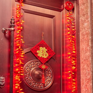 仿真电子鞭炮超响闪光手提炮春节鞭爆家用电池爆竹结婚乔迁炮仗