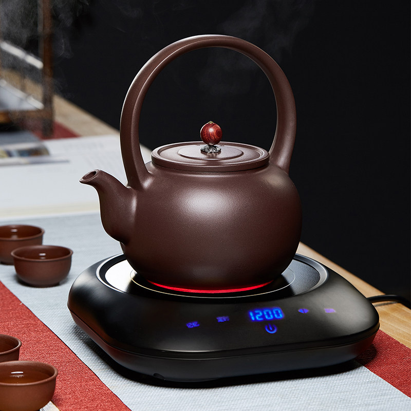 宜兴提梁烧水壶电陶炉煮茶壶大号图片
