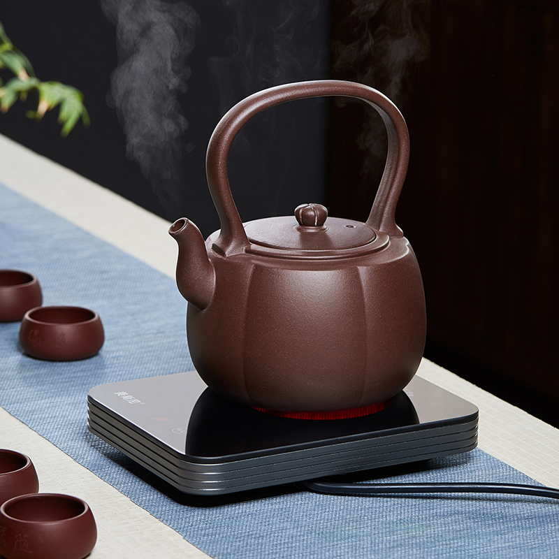 陈腐原矿耐高温可明火提梁煮茶壶