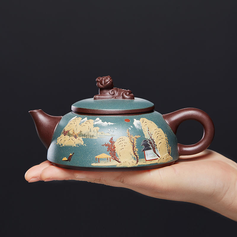 陈腐原矿珍藏老泥名家手工紫砂壶