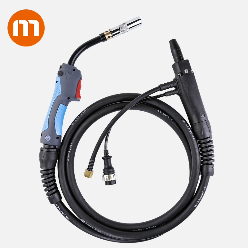 上海通用NB500T 400 500气保焊枪PANA350 500二保焊枪把线QTB350A