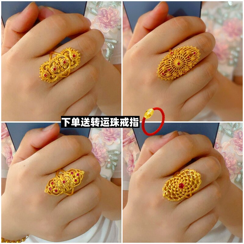 久不褪色个性富贵大气欧美合金