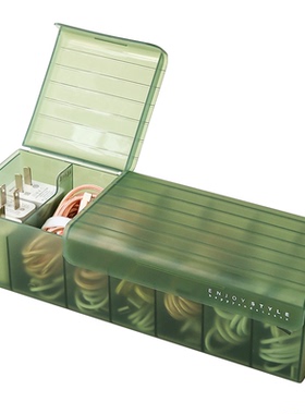 数据线收纳盒电源充电线手机充电器家用整理神器桌面理线盒集线器