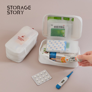 旅行药品收纳包便携式外出随身医药应急户外出差小药盒环保药物袋