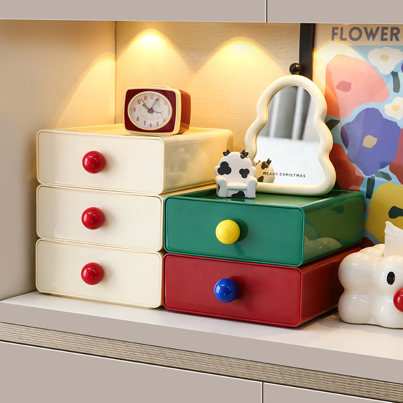 【多巴胺撞色】入户玄关收纳盒