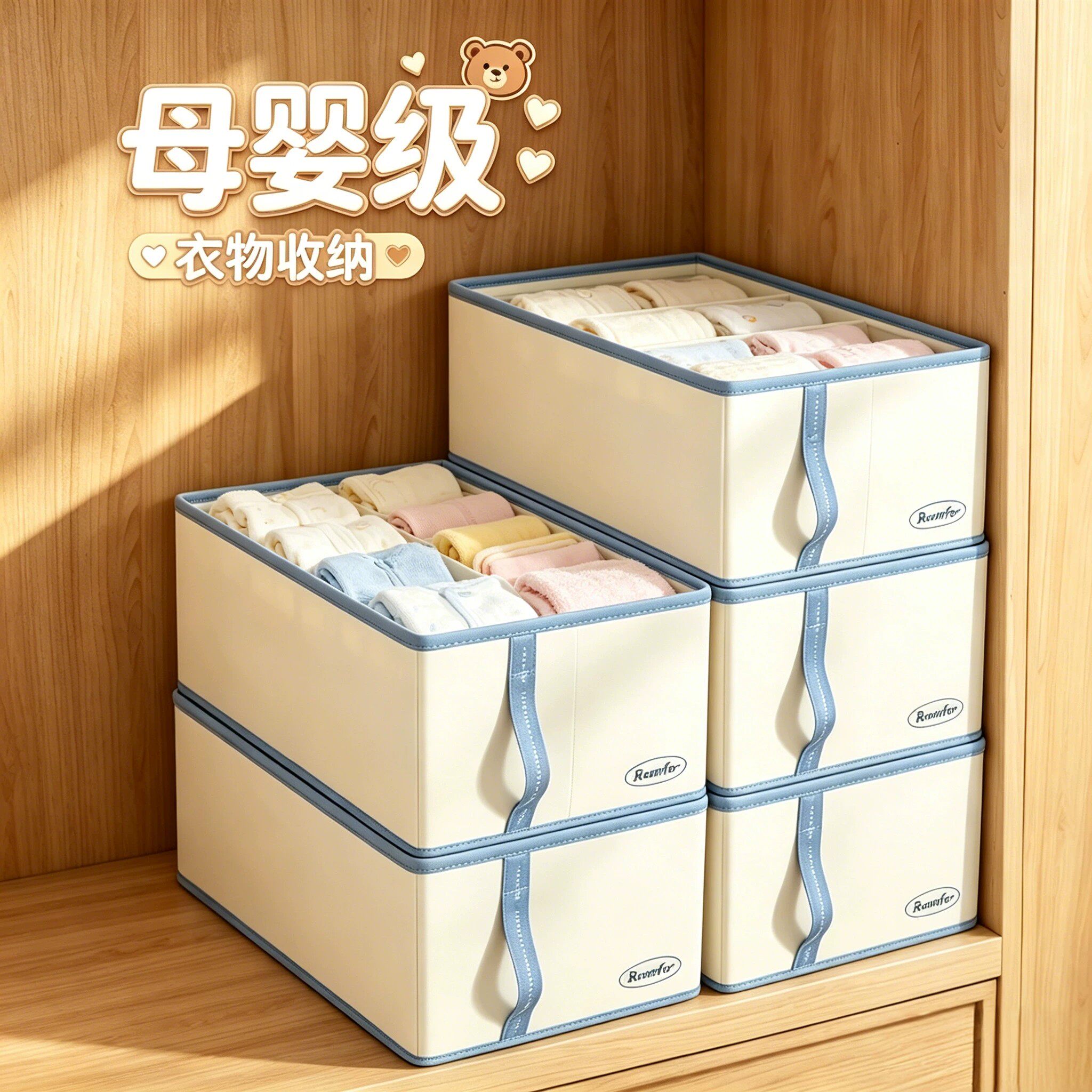 【无异味0甲醛】A级衣服收纳箱图片