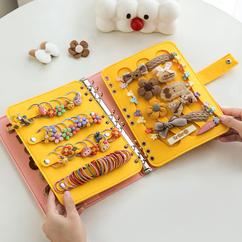 发夹发卡收纳神器！发饰收纳册