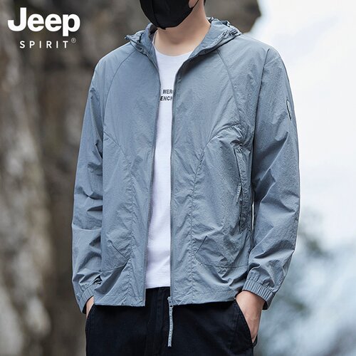 吉普冰感防晒衣男士夏季薄款