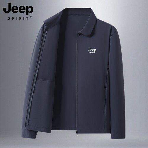 吉普翻领防晒衣男士夏季轻薄透气