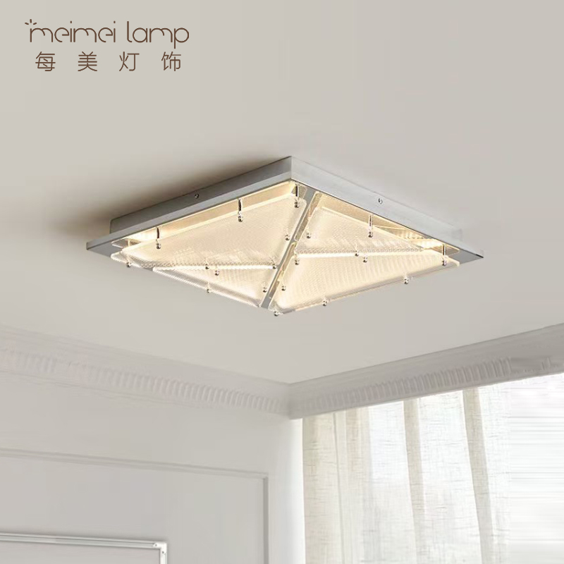 包豪斯现代卧室吸顶灯意式极简