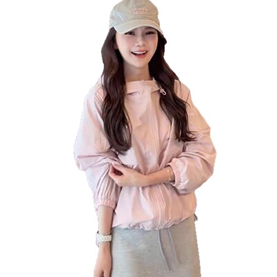 薄款防晒显瘦短外套女春夏新款