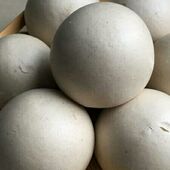 馍婆婆山东老面粗粮荞麦馒头饽饽纯手工制作每个200克 每份10个