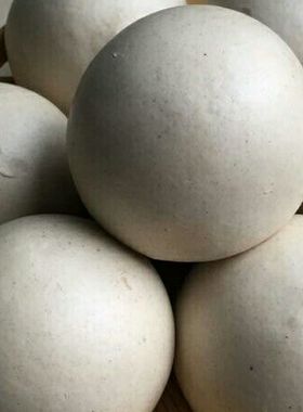 馍婆婆山东老面粗粮荞麦馒头饽饽纯手工制作每个200克 每份10个