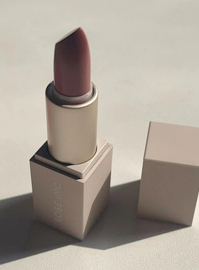 包邮现货美国超模自创品牌~rose inc缎面口红Enigmatic 中样1.2克