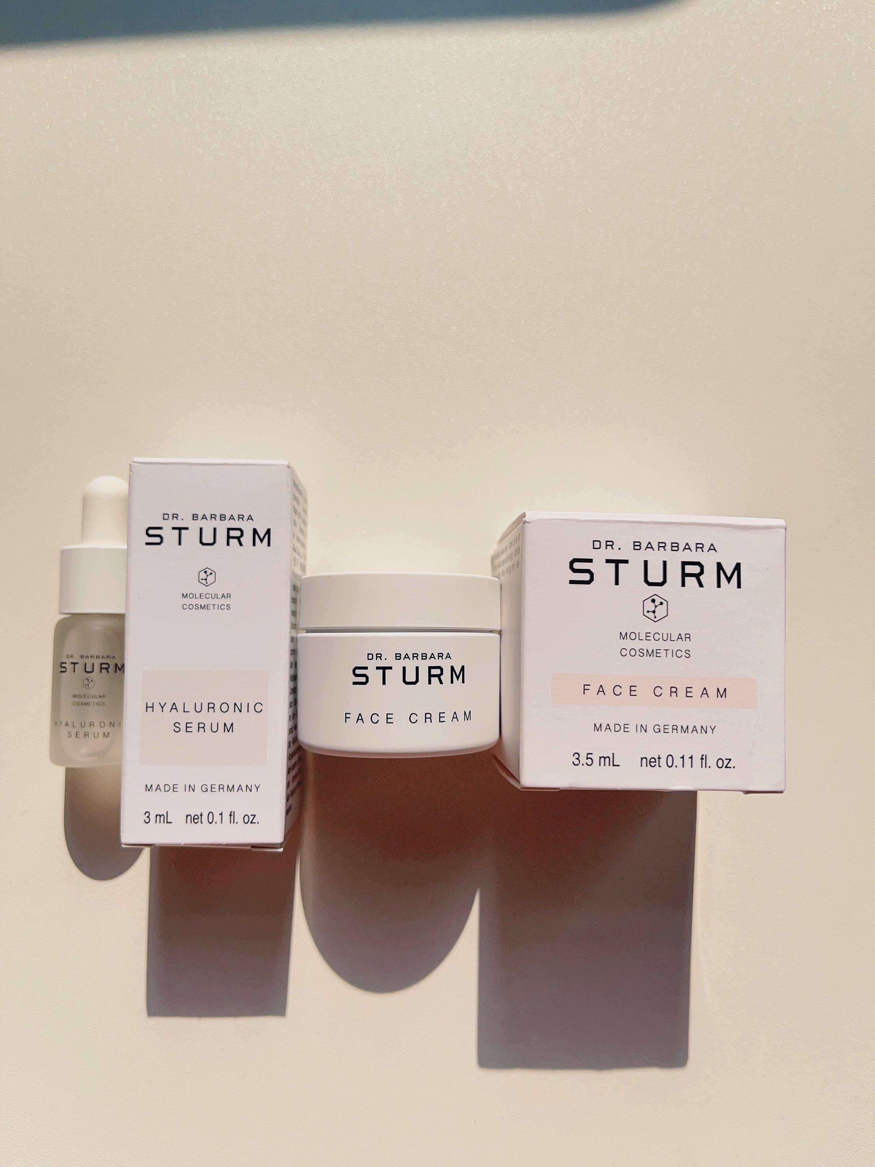 包邮dr.barbara sturm face cream舒缓修护面霜 3.5ml/保湿精华